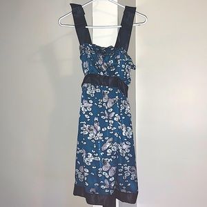 Betsey Johnson Silk Floral Dress